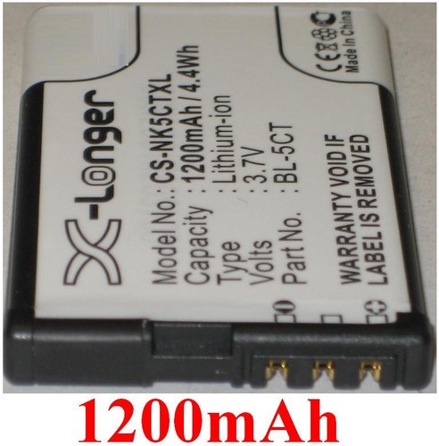 Battery 1200mah type - 1200mah,